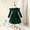 Green, variant on OBEEII Toddlers Baby Girls Fall Long Sleeve Solid Color Ruffled Velvet Dress Baby Girls Cake Smash Dress Wedding Flower Girl Dress 12-18 Months Green