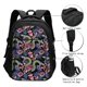 thumbnail image 3 of Fotbe Snake And Flower Mochila con Estampado y Puerto USB para Hombre y Mujer, Mochila Antirrobo, Mochila de Viaje, Mochila Escolar, Mochila Universitaria, 3 of 7
