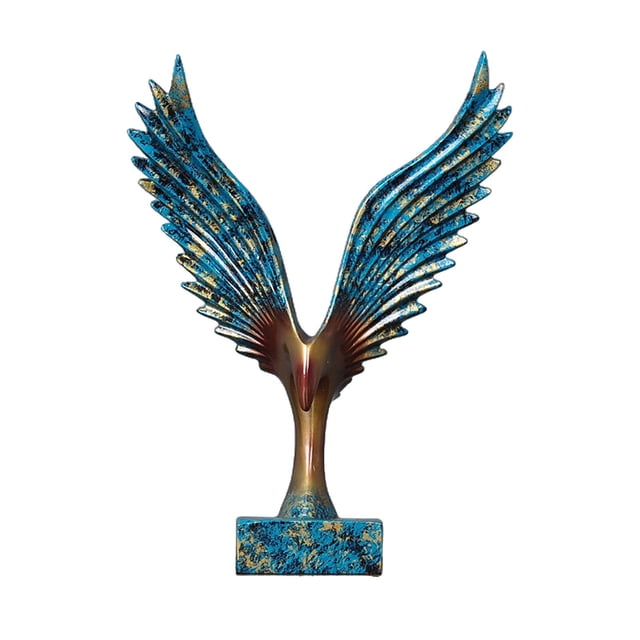 de águila , escultura decorativa, jardín de resina exquisita estatua y estatuillas artesanías para oficina, iglesia, hogar, hotel,