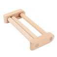 thumbnail image 1 of Fijador De Cintura Tejido, Retenedor De Correas De Cintura De Madera Maciza Pulida Suavemente Para Tejer, 1 of 7