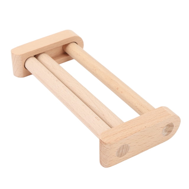 Fijador De Cintura Tejido, Retenedor De Correas De Cintura De Madera Maciza Pulida Suavemente Para Tejer