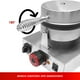 thumbnail image 5 of Wafflera Industrial Bubble Waffle Gutstark Profesional Redonda 18 cm Acero Uso Rudo, 5 of 10