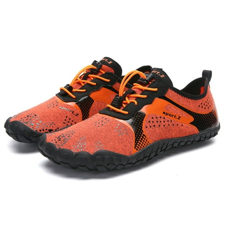 

Non-slip Diving Sneakers Breathable Running Shoes for Lake Hiking (orange38)