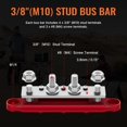 thumbnail image 3 of Bloque de distribución de energía Joinfworld Bus Bar 12V 250A, 3 of 6