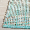 thumbnail image 3 of SAFAVIEH Cape Cod Ivana Geometric Area Rug, Green, 6' x 6' Square, 3 of 10