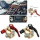 thumbnail image 2 of Conectores de terminales de batería de automóvil, 2 terminales de cable de batería de automóvil de desconexión rápida de liberación rápida, 4 vías Positivo Negativo, 2 of 5