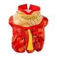 thumbnail image 4 of Disfraz de perro de año Nuevo para perros traje Tang vestido ropa para mascotas abrigo de invierno cálido para mascotas Cheongsam Qipao para perros pe, 4 of 7