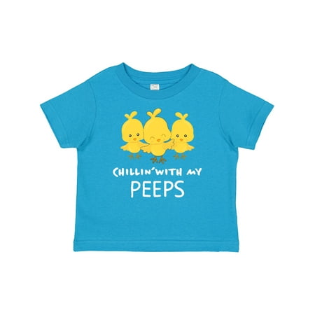 

Inktastic Chillin with My Peeps Gift Baby Boy or Baby Girl T-Shirt