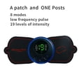 thumbnail image 4 of Microcurrent Ems Mini Massage Device, Ems Bioelectric Acupoints Massager Mat, Ems Lymphatic Drainage Massage Pad For Arms, Neck, Shoulder, Back, Waist, 4 of 5