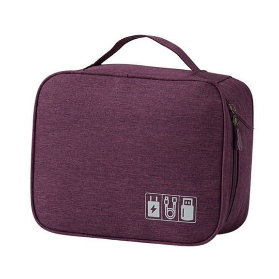 Waterproof Cord Management Pouches With Quick Zippers For Gadgets Accessories