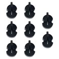 thumbnail image 2 of Amortiguador de cuerdas de violín Sil Práctica de reducción de ruido uversal Sli para piezas de instrumentos musicales de violín acústico Negro shamjiam violín mudo, 2 of 7