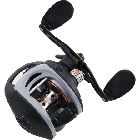 Ozark Trail OTX Baitcast Reel, Black with Gray