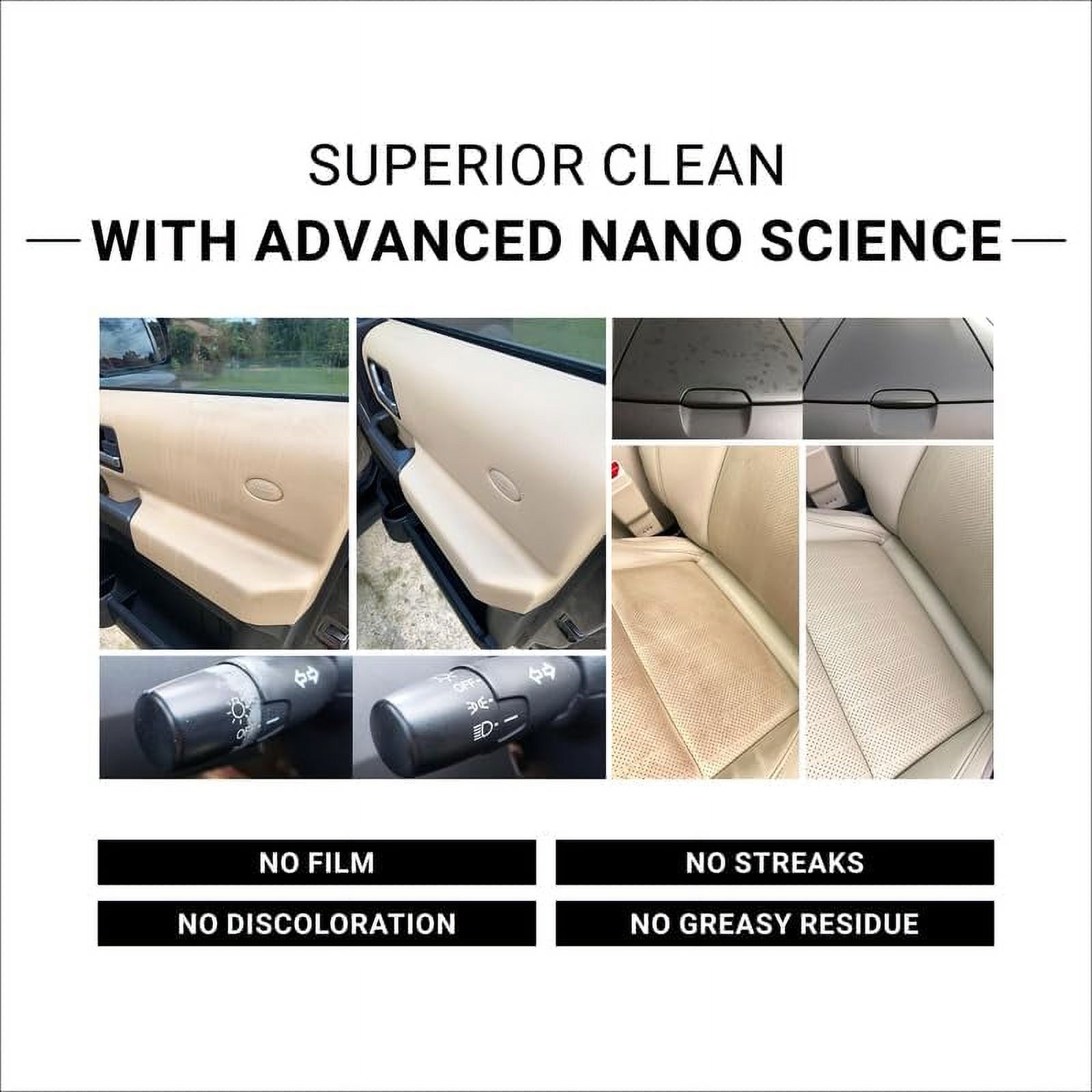 CarGuys Super Cleaner - Effective All Purpose Cleaner - Best for Leather Vinyl Carpet Upholstery Plastic Rubber and Much More! - 18 oz Kit - image 5 of 5