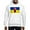 White, variant on CafePress - Ukrainian Flag With Fist Sweatshirt - Pullover Hoodie, Hooded Sweatshirt