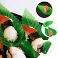 thumbnail image 2 of 400 Pcs Plant Decor Sushi Decorative Leaf Water Repellent Japanese Food Mat Sashimi Decorative Leaf Banquet, 2 of 6