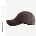 thumbnail image 5 of Casquette de Baseball Ajustable Lettre Broderie Pointillée (Gris), 5 of 5
