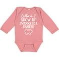 thumbnail image 3 of Inktastic Banker Future Job Boys or Girls Long Sleeve Baby Bodysuit, 3 of 5