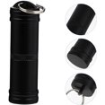 thumbnail image 2 of Keychain Pill Box Pill Case Holder Mini Pill Box Waterproof Emergency Pill Holder Container for Outdoor Travel Camping, 2 of 8