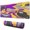 Purple Yellow Black, variant on Purple Yellow Black Camouflage pad Mousewaterproofwashable for Office Home Work GamingmousepadsRubber Base Mousepad with Stitched Edges 31.5x11.8inches