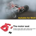 thumbnail image 4 of Baohd RC Parts Upgraded Motor Mounts Holder Professional Multicolor Upscale Gear Motor Replacement for 144001 124017 Red 1Set, 4 of 6