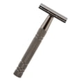 thumbnail image 2 of Recortador de Barba, Segura Portátil 5 Cuchillas Aleación de Aluminio Black Doble Barba Clipper Herramienta para Hombre para Viajar, 2 of 8
