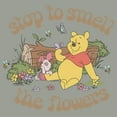 thumbnail image 2 of Women's Winnie the Pooh Stop to Smell the Flowers  Graphic T-Shirt, 2 of 3