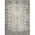 thumbnail image 2 of JONATHAN Y WASHABLE 3 x 5 Area Rug, Hiero Persian Border - Cream/Terra, WSH314A-3, 2 of 9