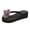 Pink, variant on Rhinestones Flower Flip Flops for Women Vacation Lightweight Memory Foam Platform Wedge Sandals Dressy Comfortable Boho Beach Casual Slip on Thong Walking Slippers Gold Size 6