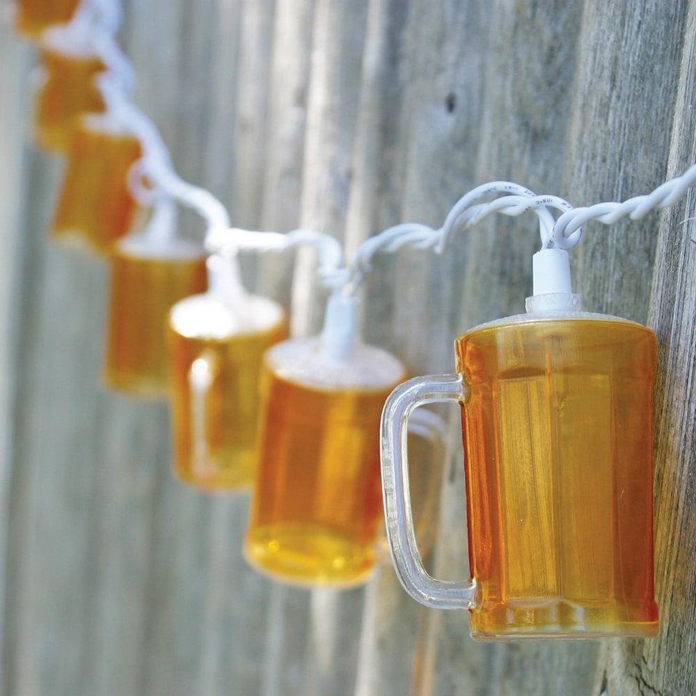 Dennis East International Beer Stein String Lights