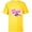 Yellow, variant on Marvel Spider-Man Web Heart Love Romantic Be My Valentine - Short Sleeve T-Shirt for Kids - Customized-White