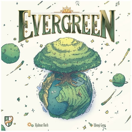 Evergreen - (English) Horrible Guild, Abstract Strategy Board Game, Board Game for Adults and Family, Allowing a Total of 1 to 4 Players, Ages 8 , 45-60 Min