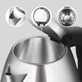 thumbnail image 2 of Electric Kettle,2.0L Hot Water Kettle Electric,BPA-Free Stainless Steel Tea Kettle,Electric Kettles for Boiling Water with Fast Boil, Auto Shut-Off & Boil Dry Protection, 2 of 8