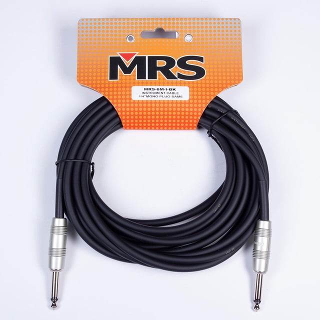 Cable para Instrumento MORRISON MRS-6M-I-BK 6 m negro