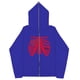 thumbnail image 1 of Sudadera con esternón oscura Y2K europea y americana, sudaderas con capucha para hombres y mujeres, pareja gótica, sudadera con cremallera larga de gran tamaño Harajuku, 1 of 5