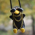thumbnail image 1 of Adorno Colgante de Pato para Coche Accesorios Colgantes para Espejo Retrovisor Negro YONGSHENG, 1 of 5