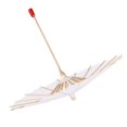 thumbnail image 4 of White Color Paper Decorative Umbrella Parasol School Decor Photo Prop 20cm-60cm, 4 of 5