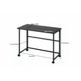 thumbnail image 5 of Youmumeub Foldable Desk for Small Spaces, 40-Inch Compact Computer Writing Desk, Multi-Use Folding Table for Bedroom, Living Room & Study, Black, 5 of 11