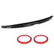 thumbnail image 1 of Alerón trasero para maletero, alerón de pico de pato, tapa trasera, color negro brillante, apto para Hyundai Accent 2018-2020, 1 of 9