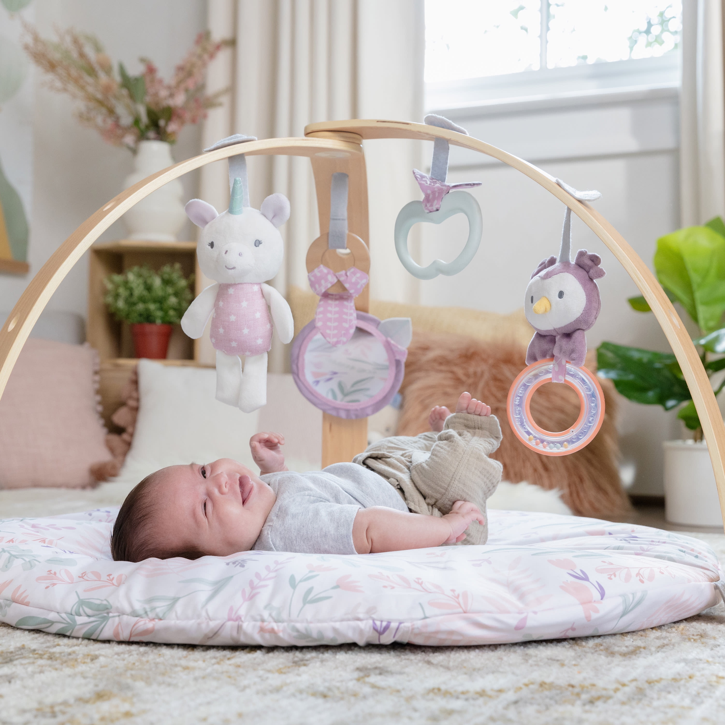 Ingenuity™ Cozy Spot™ Reversible Duvet Activity Gym - Calla™