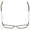 thumbnail image 4 of Esquire Designer Reading Glasses EQ1522 in Brown 55mm with Case +0.25, 4 of 5