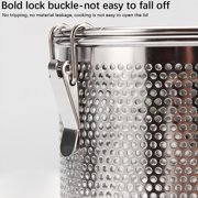 Clearance! Cooking Isolation Flavoring Tank Stainless Mesh Aromatherapy Cylinder Sealed Without Leakage of Soup Ingredients 1 Piece of Kitchenware
