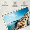 thumbnail image 6 of Elephant Stock Oia Santorini Greece Wall Art - Horizontal Canvas Wall Art - Living Room Wall Decor - Places Canvas - Turquoise And White Decor - 30" x 20", 6 of 8