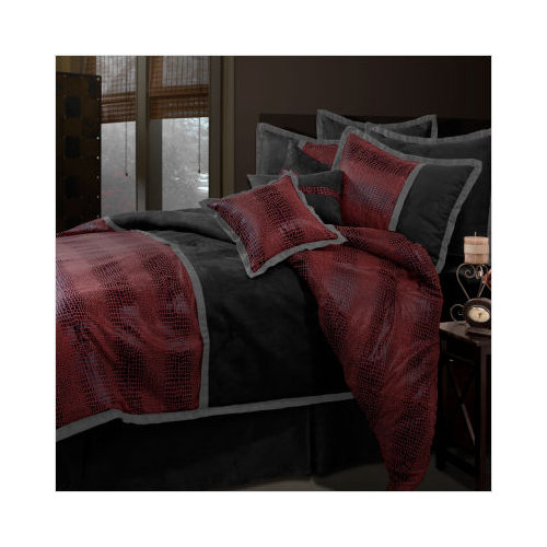 Veratex, Inc. Chase Comforter Set in Red