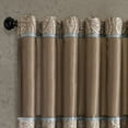 thumbnail image 3 of Aubrey Jacquard Panel Pair Blue 84" Panel, 3 of 3