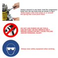 thumbnail image 4 of Compresor de choque con resorte helicoidal ORXPLUS Tools para motocicletas, 4 of 9