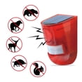 thumbnail image 3 of Advancent Cuerpo de luz de alarma Inducción Luces de advertencia de alto nivel de decibelios Protección contra robo Expulsor solar Hogar Bosques Huertas Iluminación y accesorios Advancent HA073588-00, 3 of 6