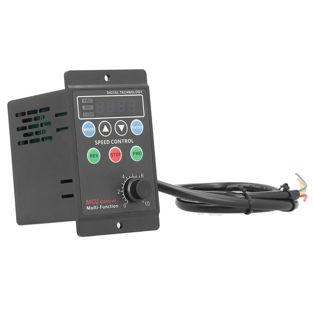 Controlador de velocidad del motor UX52 Pantalla digital Reóstato eléctrico monofásico CA 220 V (15 W)
