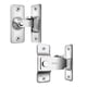 thumbnail image 4 of Pestillo de acero inoxidable de 90 grados Cerradura de puerta corrediza de ángulo recto de seguridad (S) Likrtyny  Libre de BPA, 4 of 9
