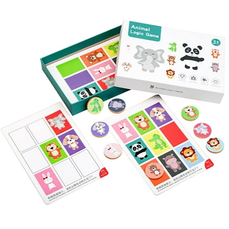 Memory Card Toys Board Games for Kids 8-12 Toddlers Educational 3+ Year Old Family