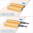 thumbnail image 4 of Double Push to Open Door Latch, Aluminum Alloy Magnetic Push Latches for Hidden Door, Cabinets, RV Drawers, Kitchen Cupboard, 4 of 5